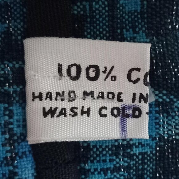 Handmade Guatemala Multicolor Cotton Metallic Vest - Picture 6 of 7